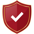 Shipping Protection shield icon transparent