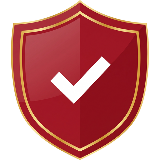 Shipping Protection shield icon transparent